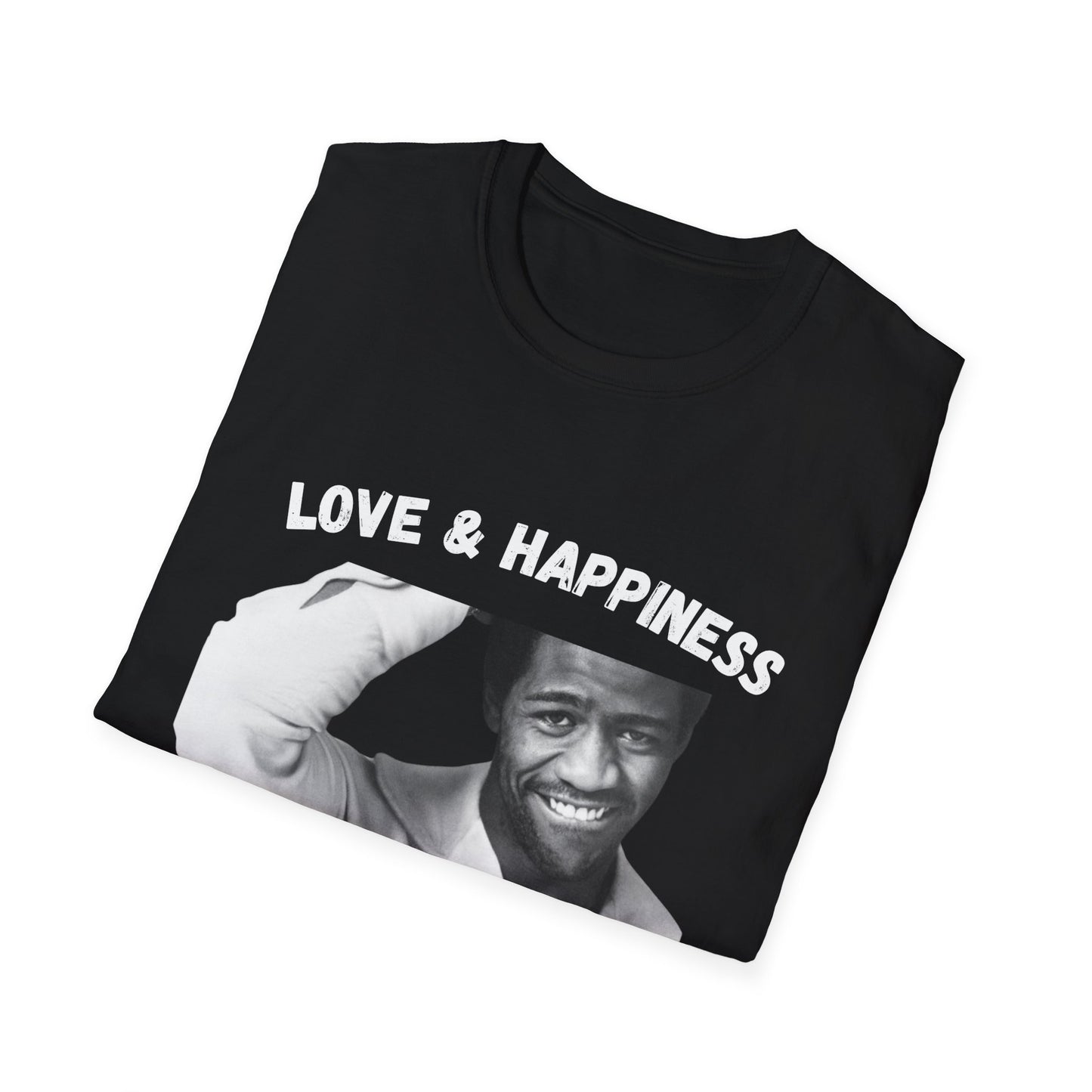 Al Green “Love & Happiness” T-Shirt | Melodic Mi Collection | Soul Legend Vintage Music Tee for Adults