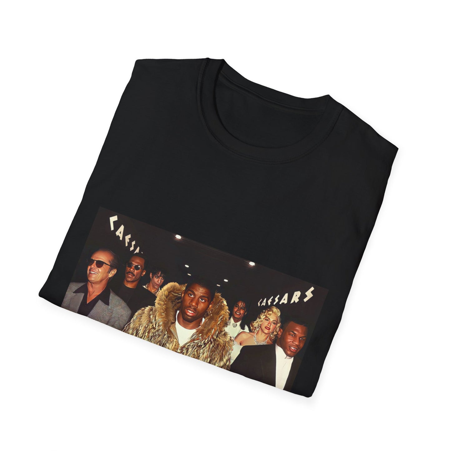 Vintage Legends T-Shirt - Caesars Palace & Music Icons Tee