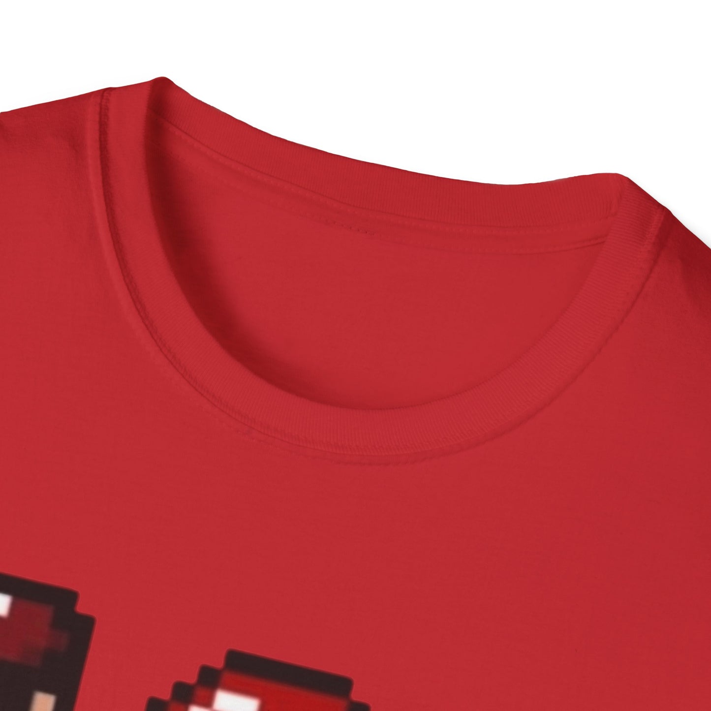 Retro KC Chiefs Pixel Quarterback Tee – 8-Bit Football Tribute
