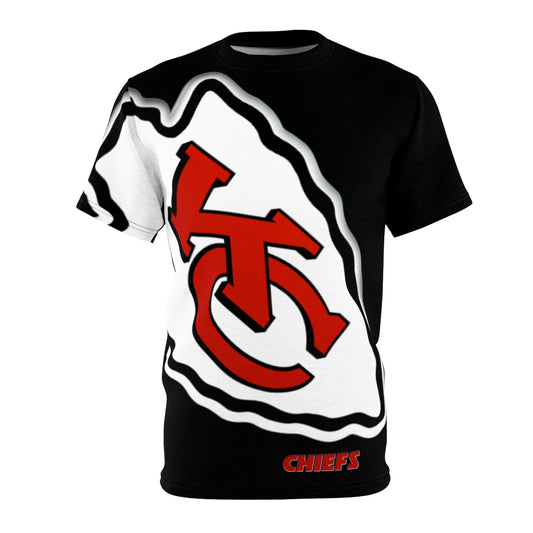 Kansas City Chiefs Bold Logo Tee Game Day Ready available in White or Black