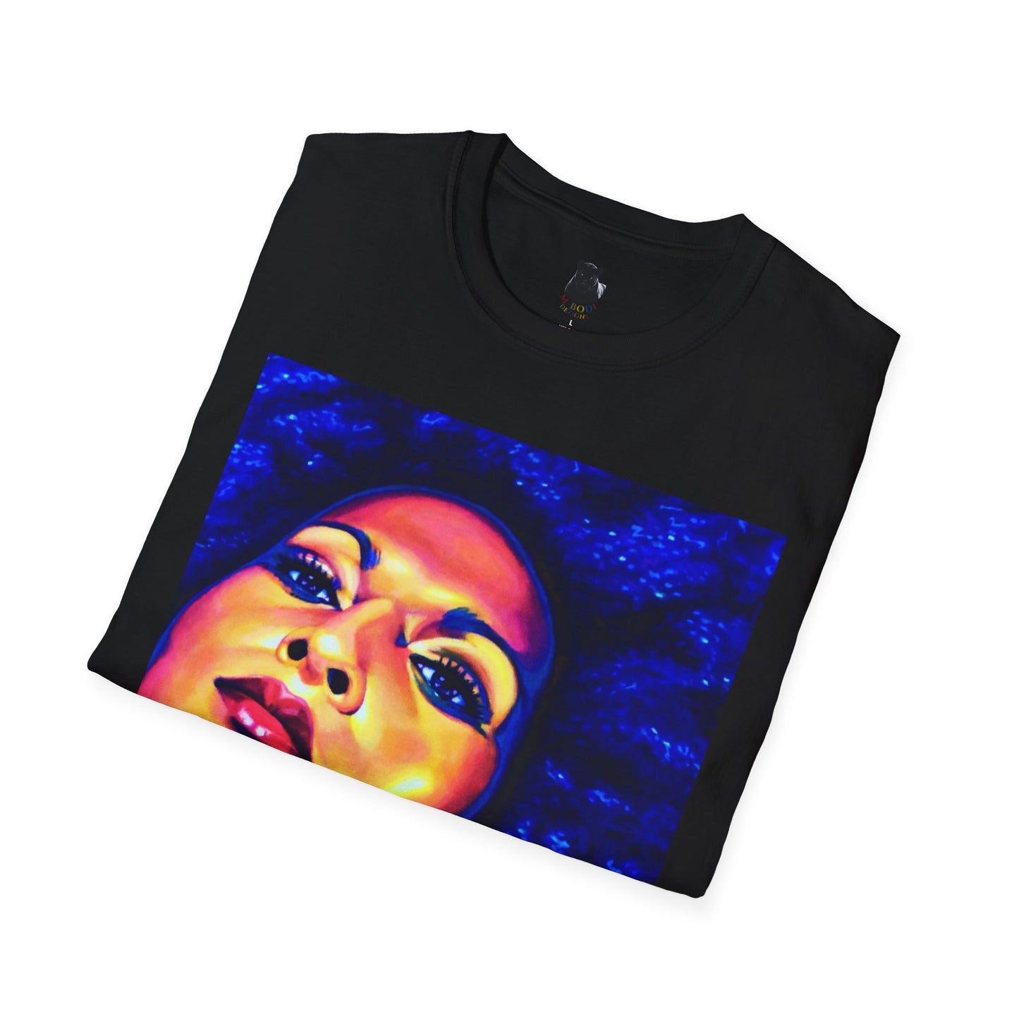 “Foxy Fierce” Retro Portrait Graphic T-Shirt | Iconic-Mi Collection | Bold Vintage Power Tee for Adults
