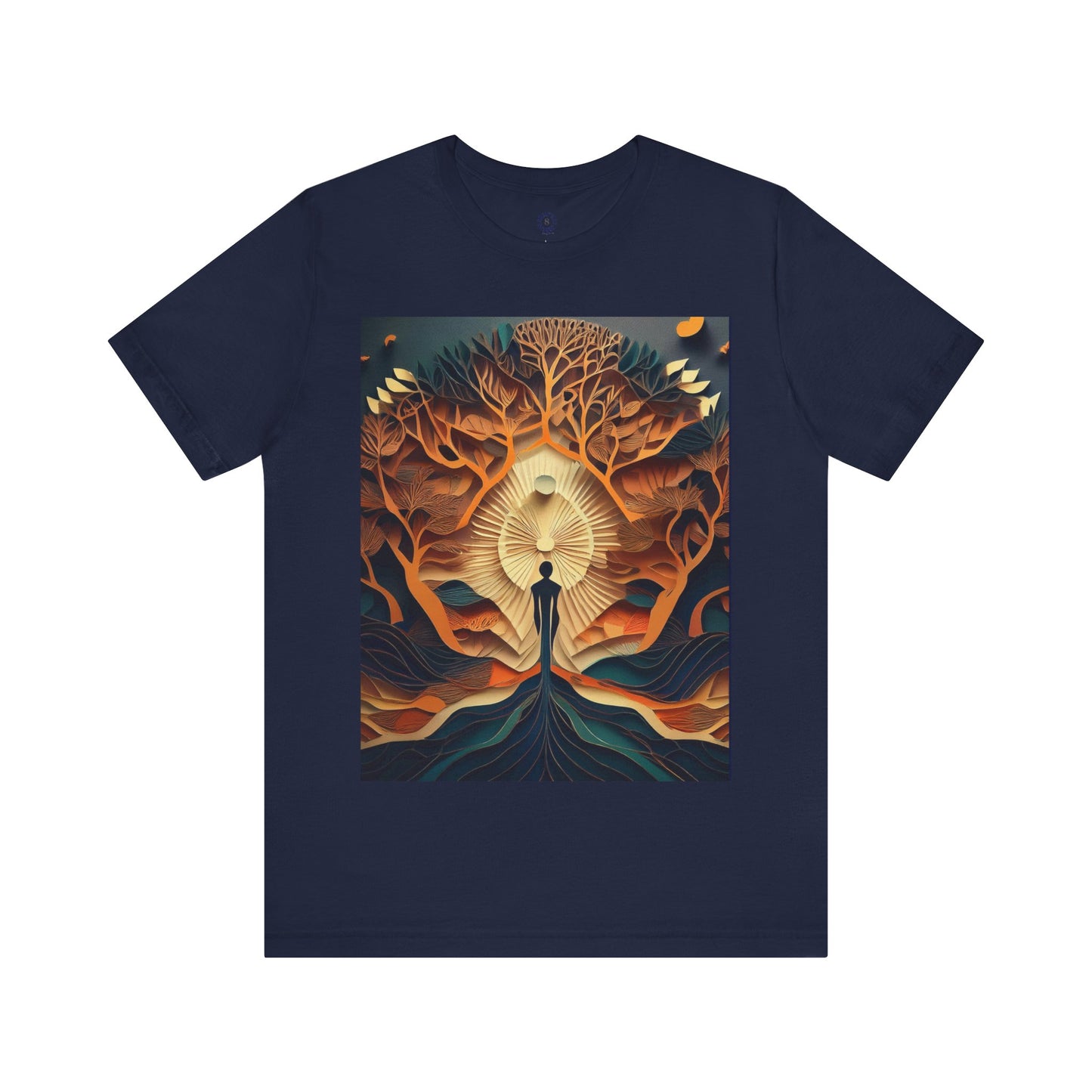 “Rooted and Rising” Soulful Graphic Tee – Spiritual Growth Design