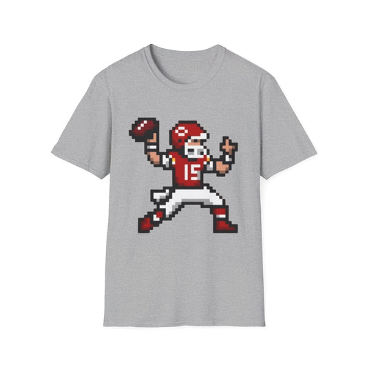 Retro Game Day KC QB Tee Lets GO!