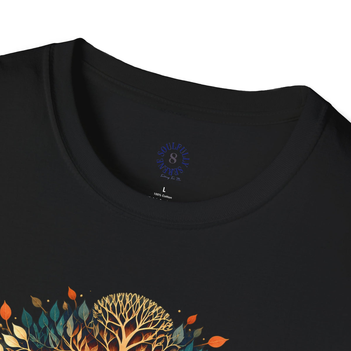 “Rooted and Rising” Soulful Graphic Tee – Spiritual Growth Design
