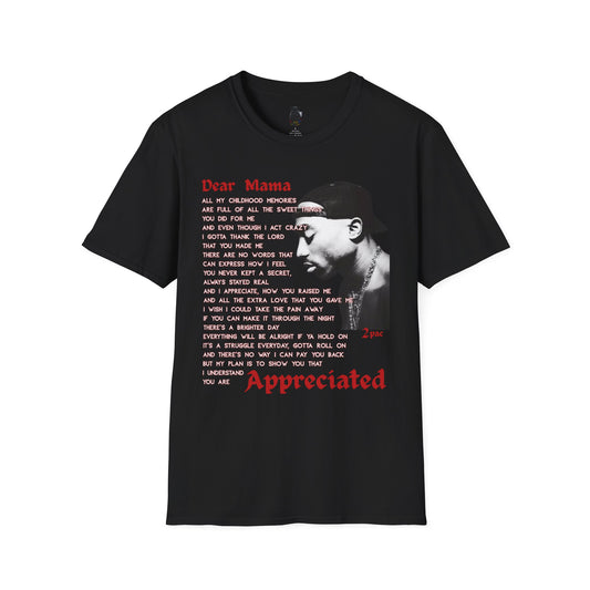 Dear Mama Tribute Tee Iconic Graphic Shirt