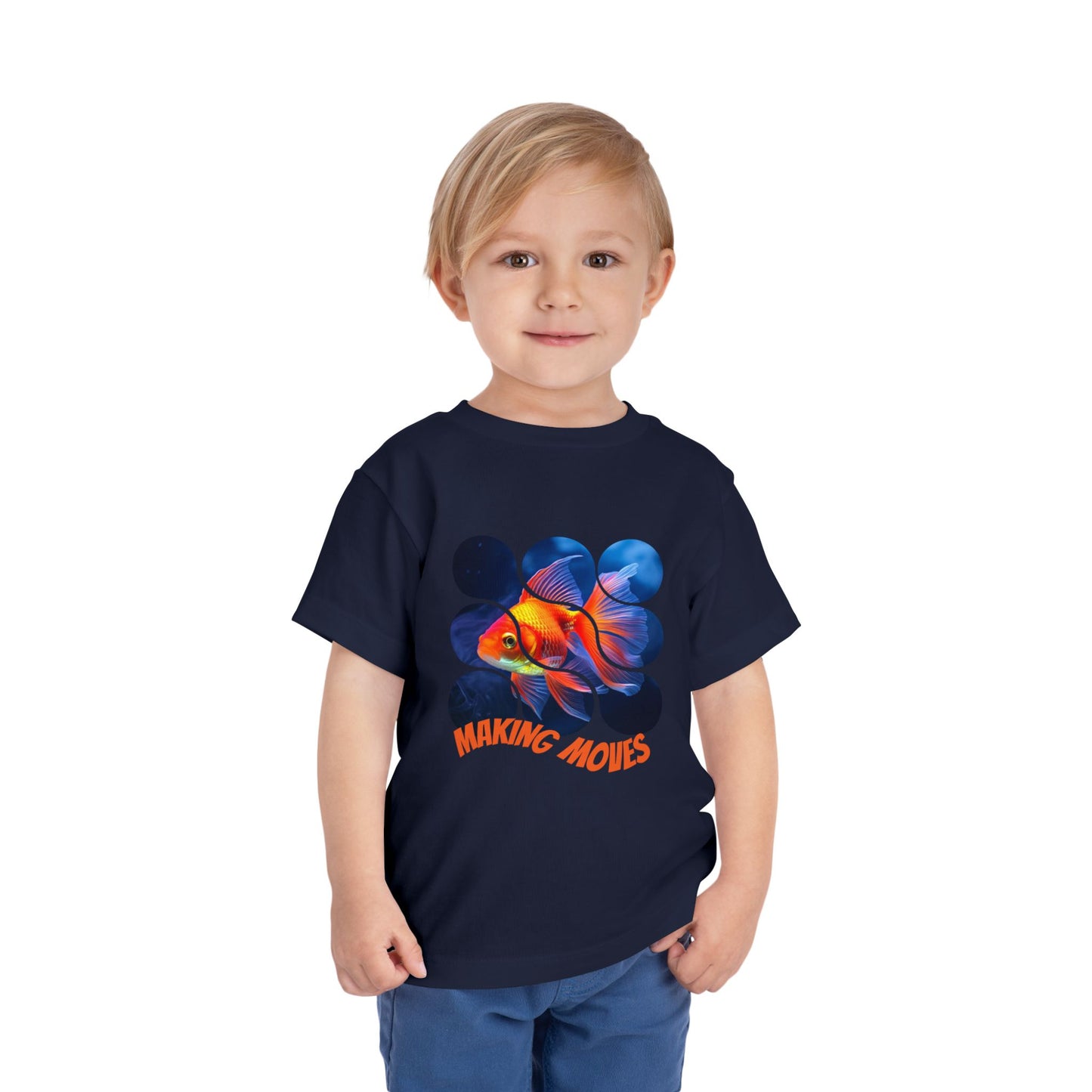 Goldfish Toddler T-Shirt for Boys and Girls - Vibrant and Comfortable Tee for Everyday Adventures