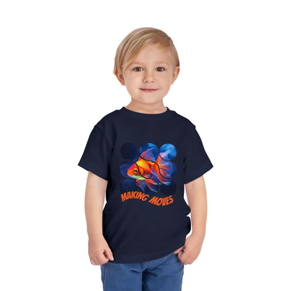 Goldfish Toddler T-Shirt for Boys and Girls - Vibrant and Comfortable Tee for Everyday Adventures