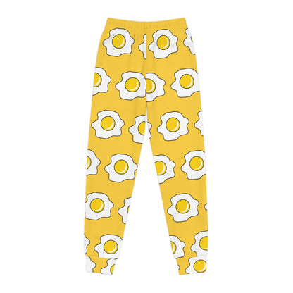 Sunny Side Up Kids Joggers | HugMi Collection | Fun Fried Egg Print Pants