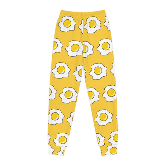 Sunny Side Up Kids Joggers | HugMi Collection | Fun Fried Egg Print Pants