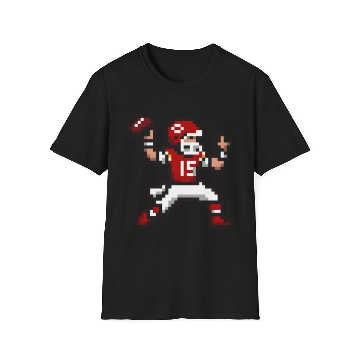 Retro Game Day KC QB Tee Lets GO!