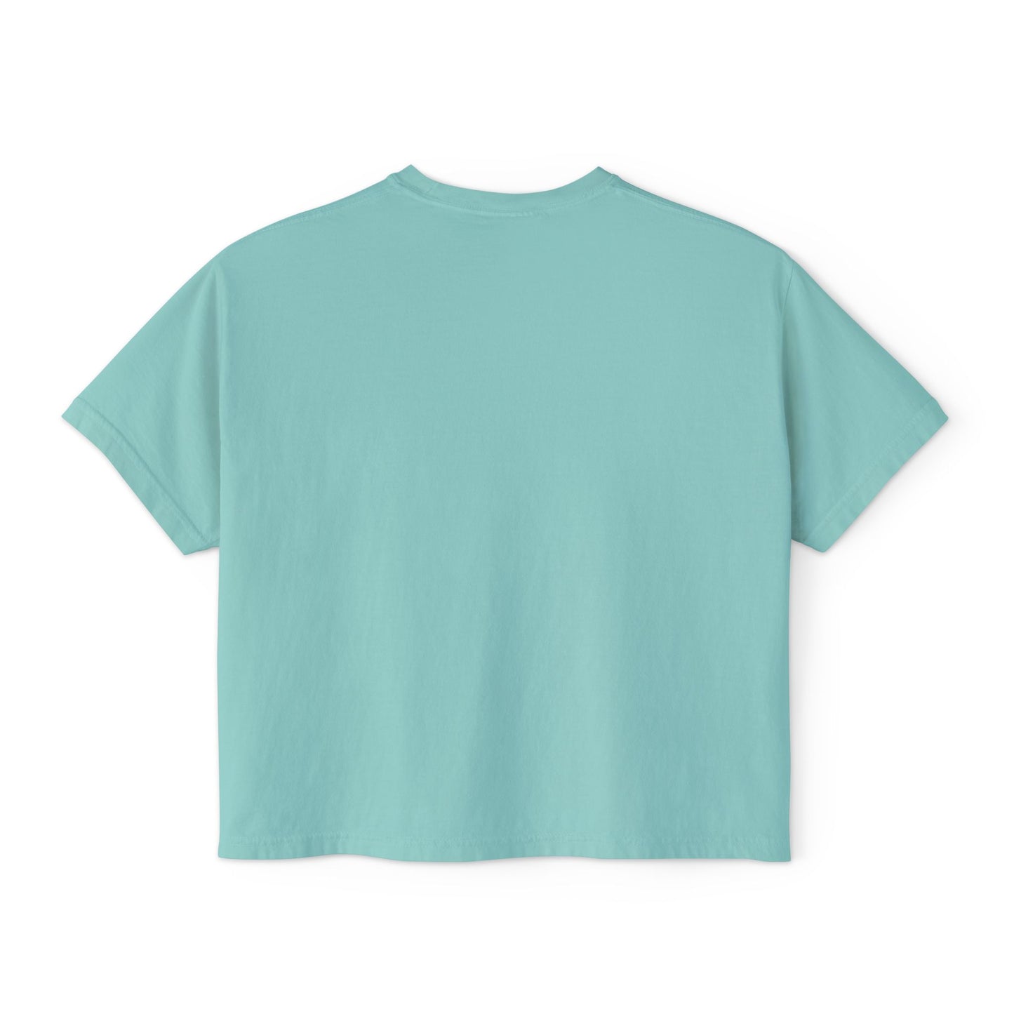 NYC Skyline Boxy Tee — "New York Days / Harlem Nights" Graphic Shirt