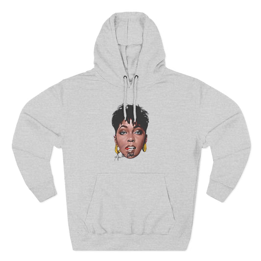 “Sweet Love" Anita Baker Tribute Hoodie | Melodic-Mi Collection | Retro Soul & R&B Icon Graphic Hoodie for Adults