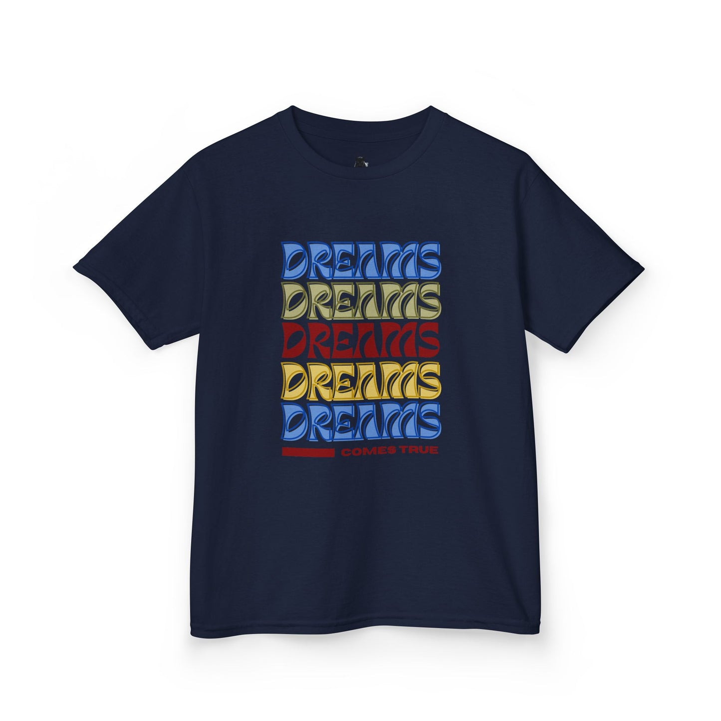 Dreams Come True Kids T-Shirt | HugMi Collection | Motivational Graphic Tee for Kids & Toddlers
