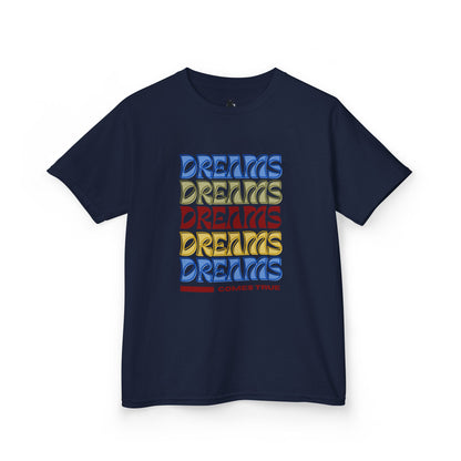 Dreams Come True Kids T-Shirt | HugMi Collection | Motivational Graphic Tee for Kids & Toddlers