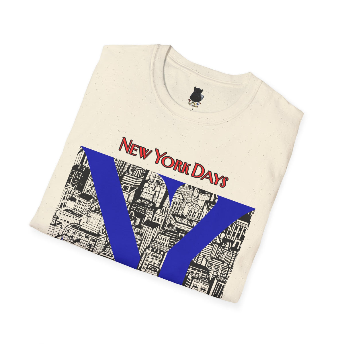 New York Days, Harlem Nights – M-Bodi Dezigns Premium Streetwear Tee