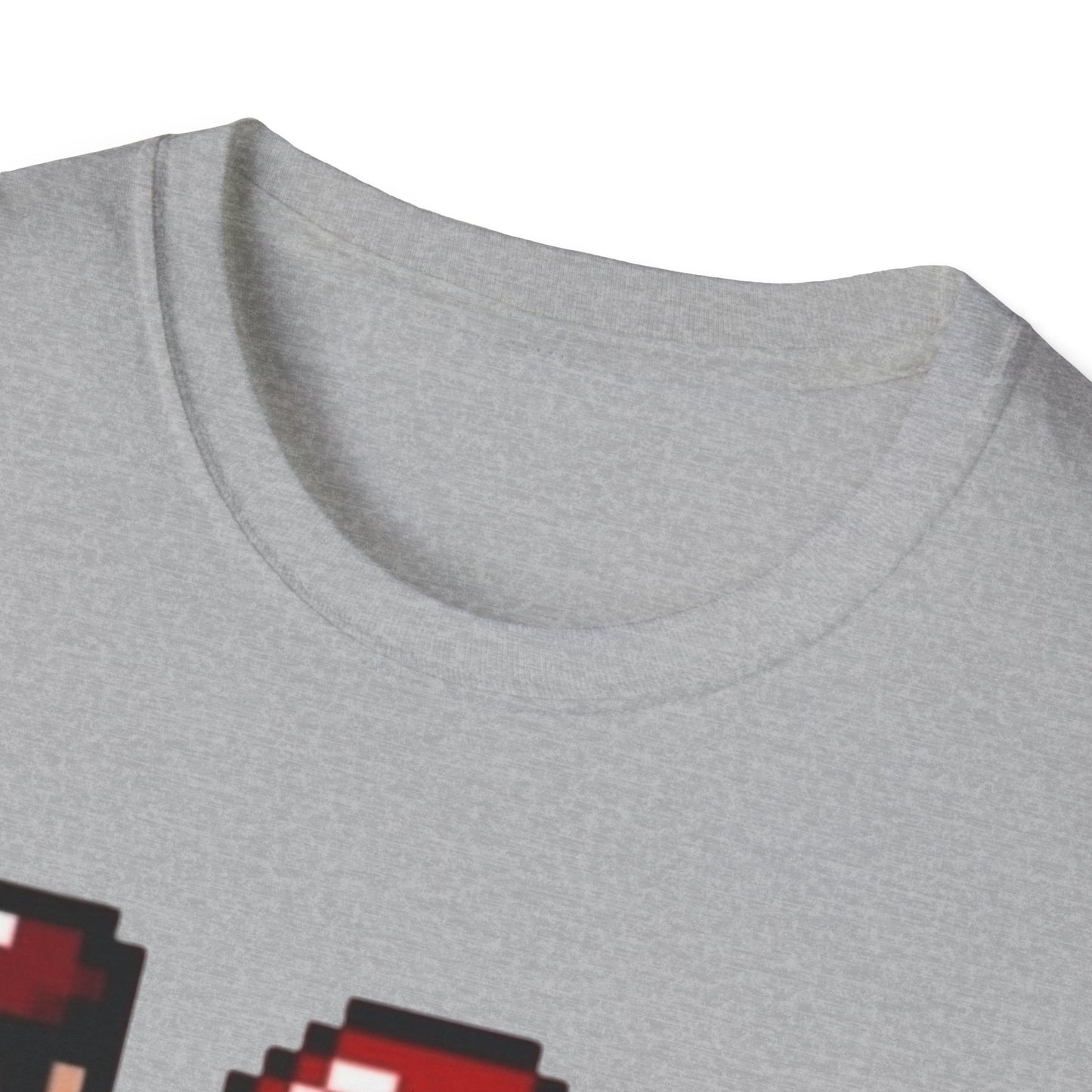 Retro KC Chiefs Pixel Quarterback Tee – 8-Bit Football Tribute