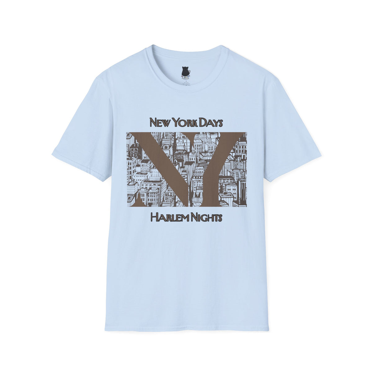 New York Days, Harlem Nights – M-Bodi Dezigns Premium Streetwear Tee