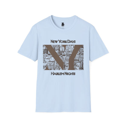 New York Days, Harlem Nights – M-Bodi Dezigns Premium Streetwear Tee