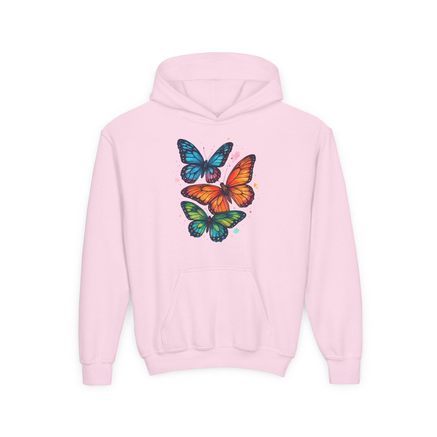 Every Wing Was Once a Dream” Butterfly Hoodie- Available in Pink, Purple, Royal (S-XL)