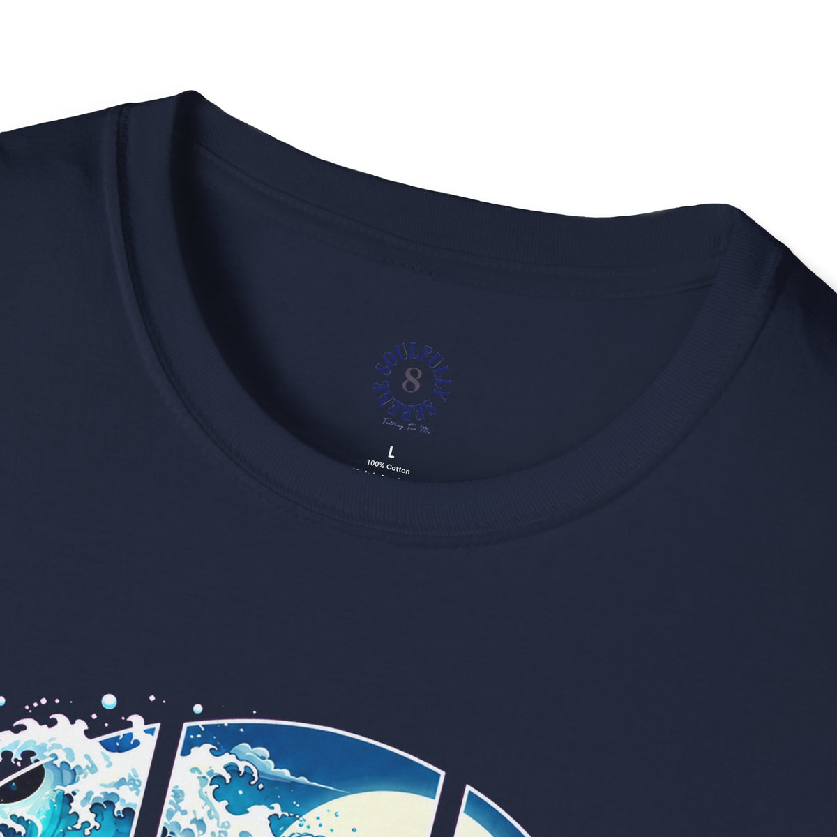 “Ride the Waves, Embrace the Tides” Ocean-Inspired Graphic Tee
