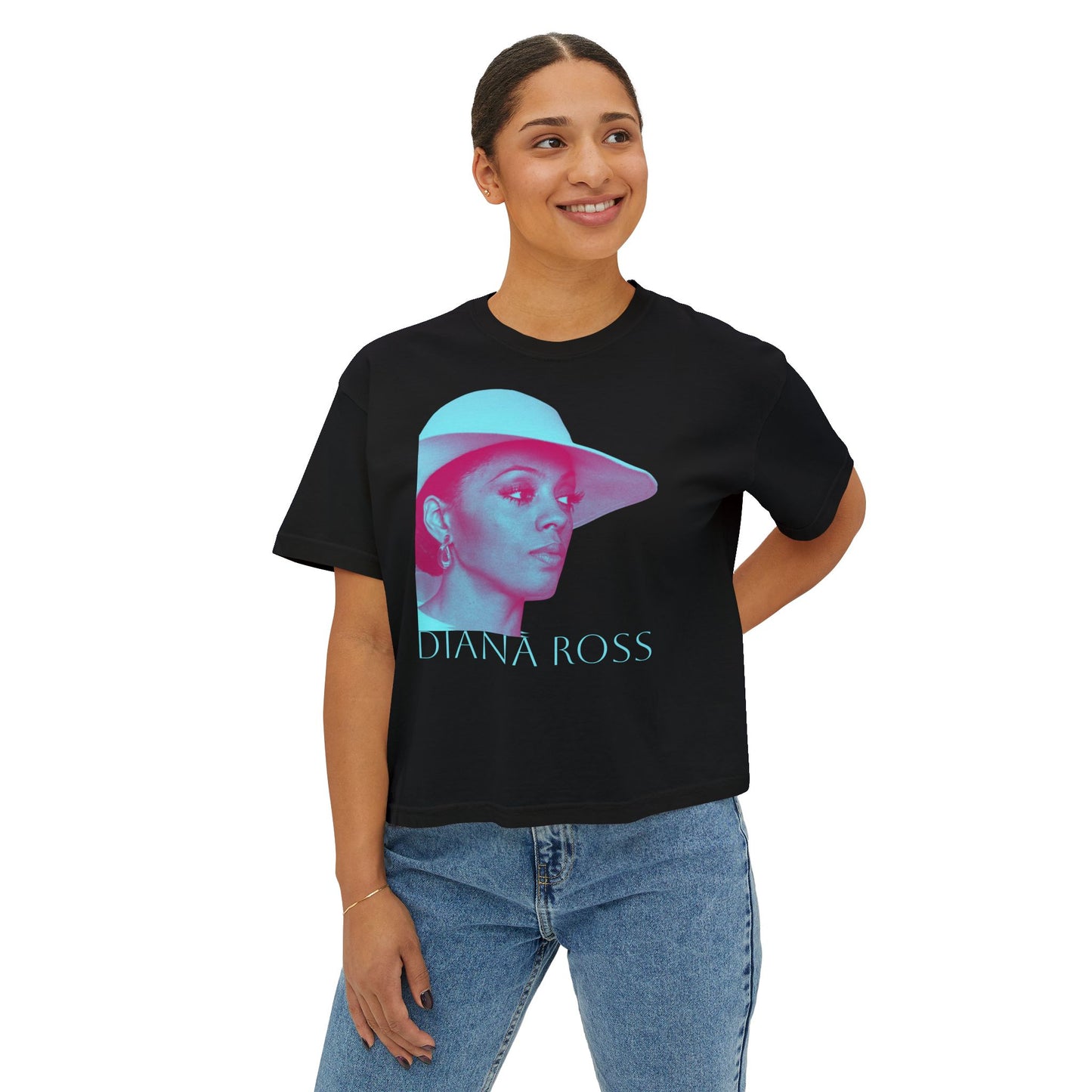 Vintage Diana Ross Graphic Tee – 70s R&B Music Icon Shirt