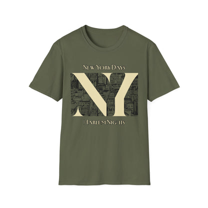 New York Days, Harlem Nights – M-Bodi Dezigns Premium Streetwear Tee