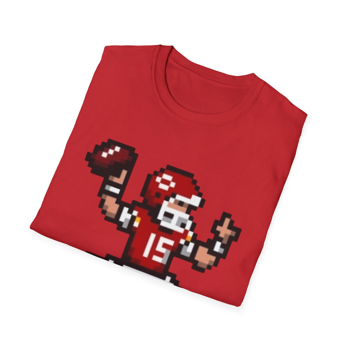Retro Game Day KC QB Tee Lets GO!