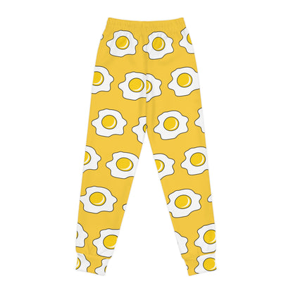 Sunny Side Up Kids Joggers | HugMi Collection | Fun Fried Egg Print Pants