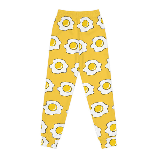 Sunny Side Up Kids Joggers | HugMi Collection | Fun Fried Egg Print Pants