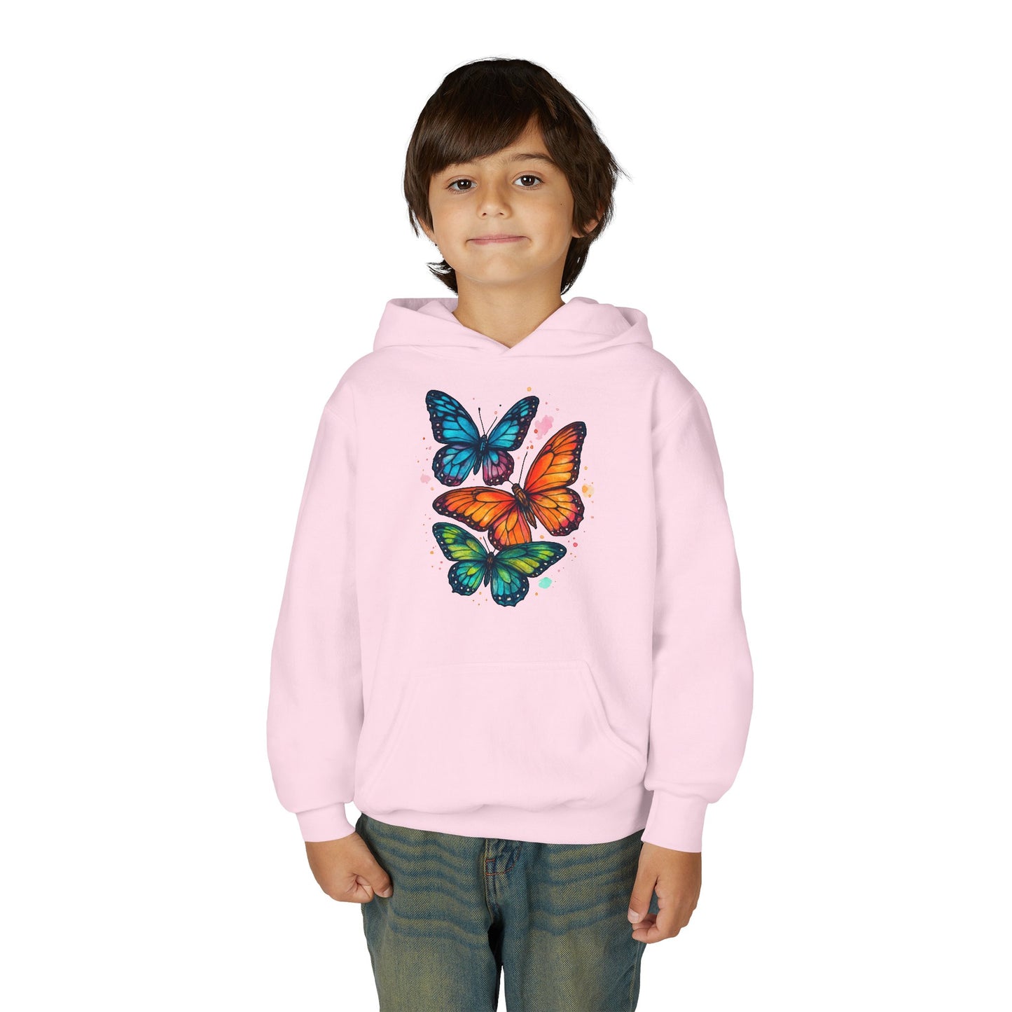 Every Wing Was Once a Dream” Butterfly Hoodie- Available in Pink, Purple, Royal (S-XL)