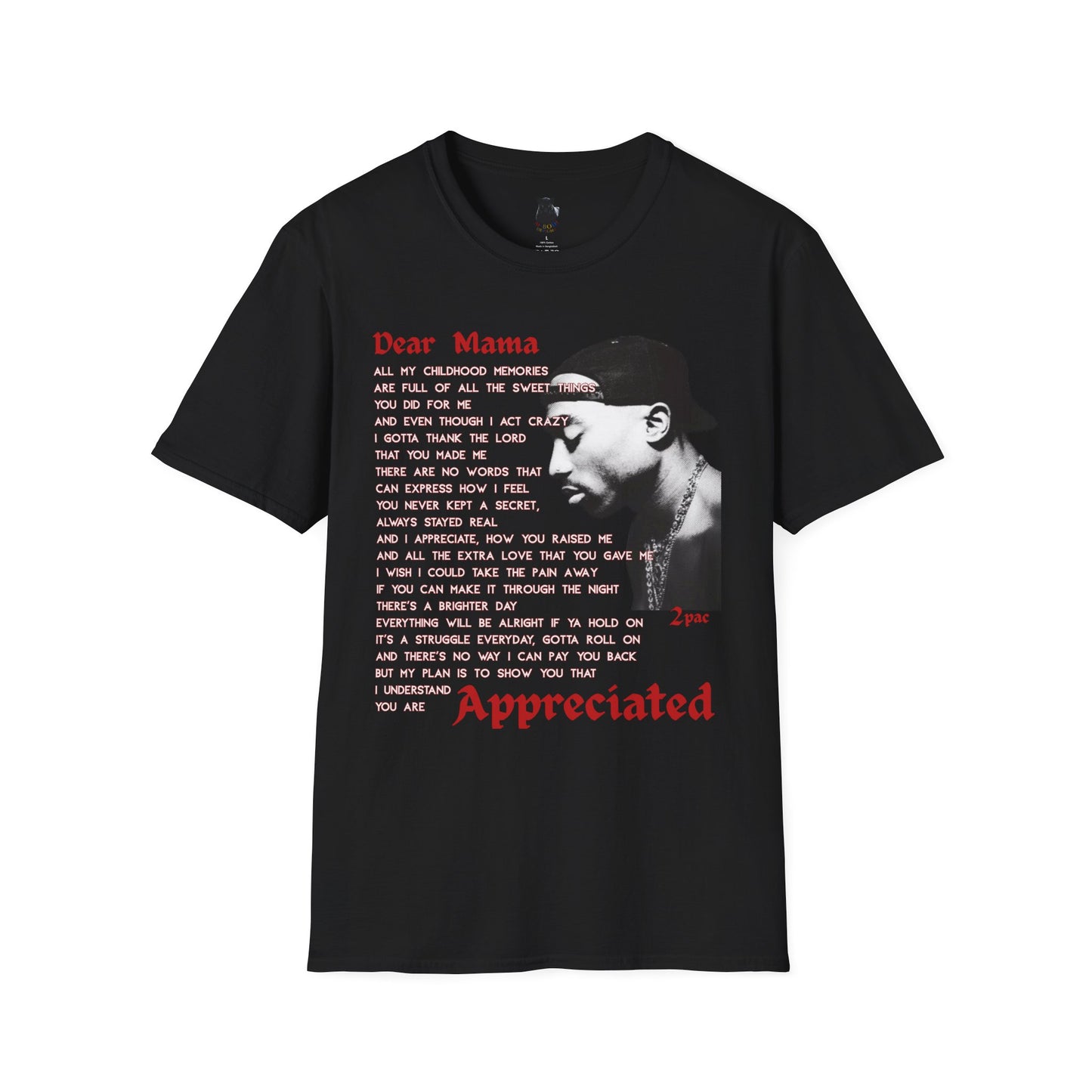 Dear Mama Tribute Tee Iconic Graphic Shirt