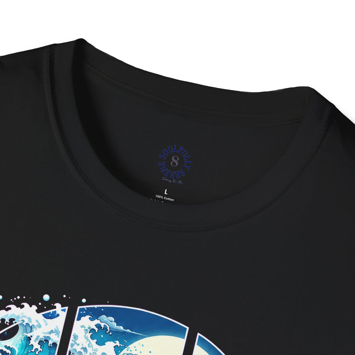 “Ride the Waves, Embrace the Tides” Ocean-Inspired Graphic Tee