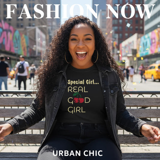 “Special Girl… Real Good Girl” Lyric-Inspired T-Shirt | Melodic-Mi Collection | Vintage Q-Tip “Vivrant Thang” Graphic Tee for Adults