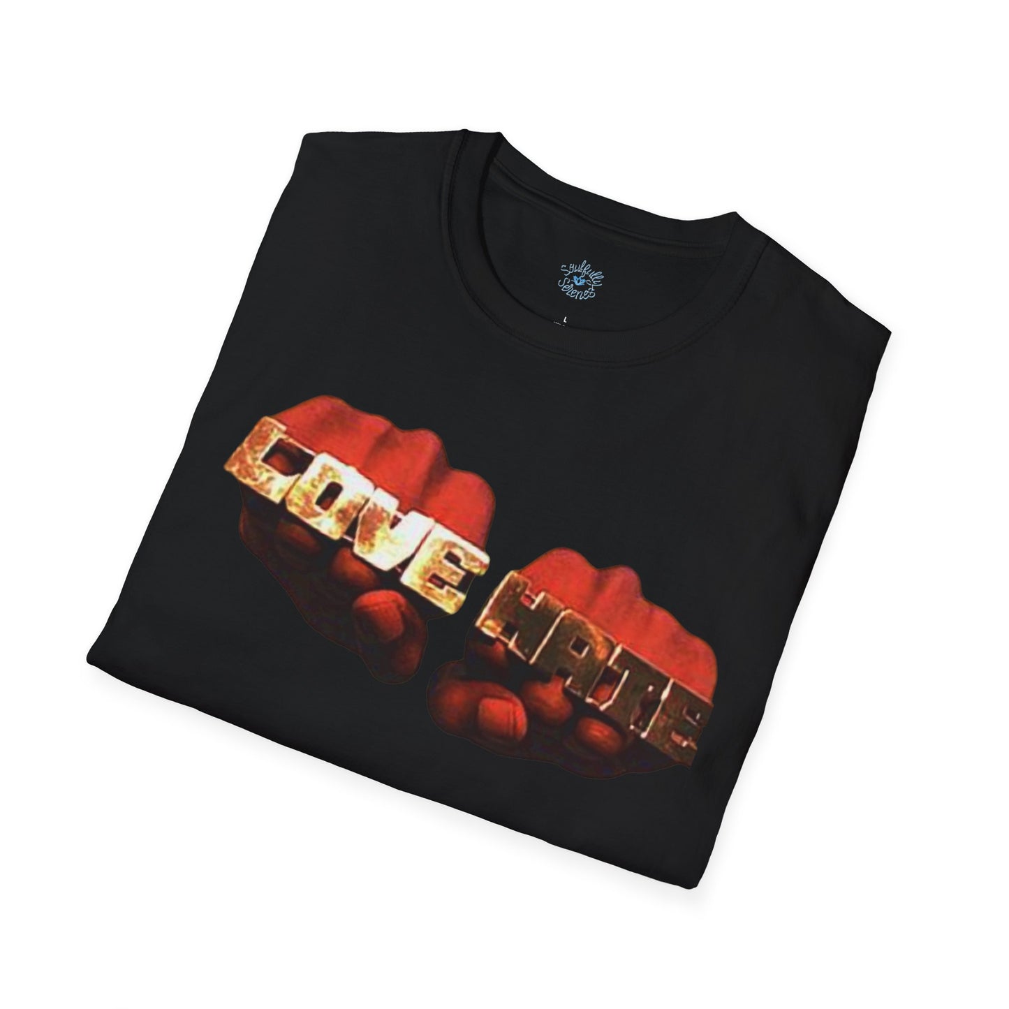 Vintage Do The Right Thing T-Shirt | Love vs Hate Scene Tribute | Spike Lee Joint Tee