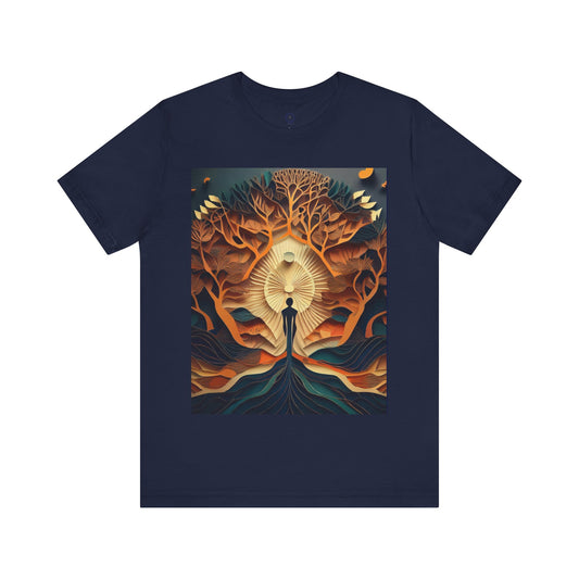 “Rooted and Rising” Soulful Graphic Tee – Spiritual Growth Design