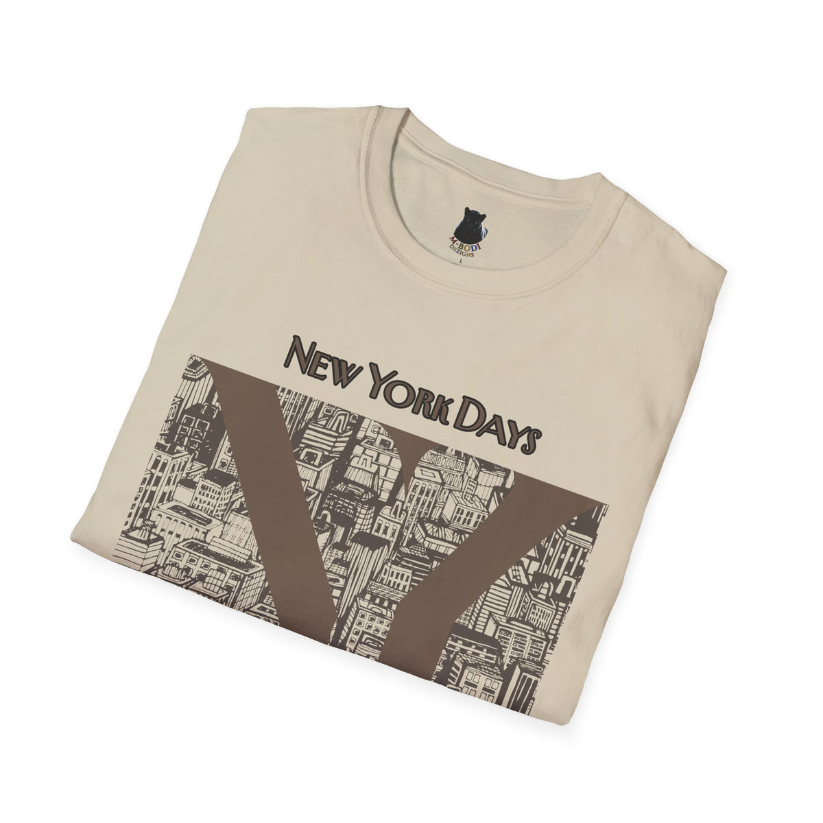 New York Days, Harlem Nights – M-Bodi Dezigns Premium Streetwear Tee