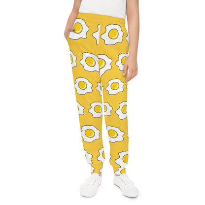 Sunny Side Up Kids Joggers | HugMi Collection | Fun Fried Egg Print Pants