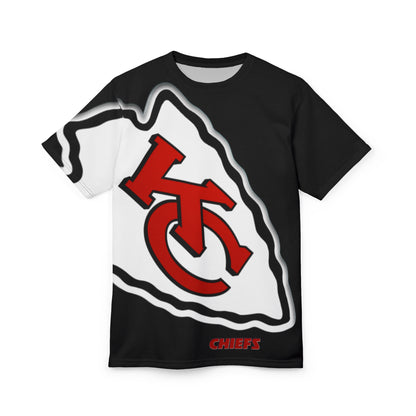 Kansas City Chiefs Bold Logo Tee Game Day Ready available in White or Black