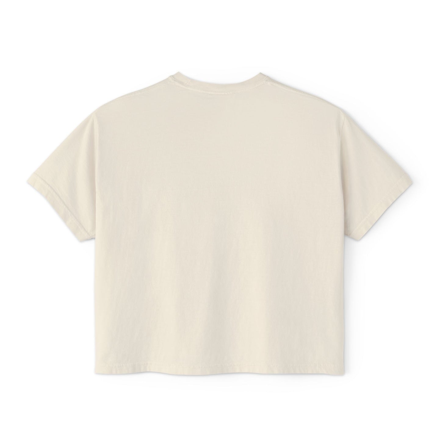 NYC Skyline Boxy Tee — "New York Days / Harlem Nights" Graphic Shirt