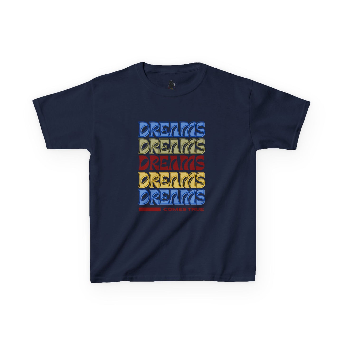 Dreams Come True Kids T-Shirt | HugMi Collection | Motivational Graphic Tee for Kids & Toddlers