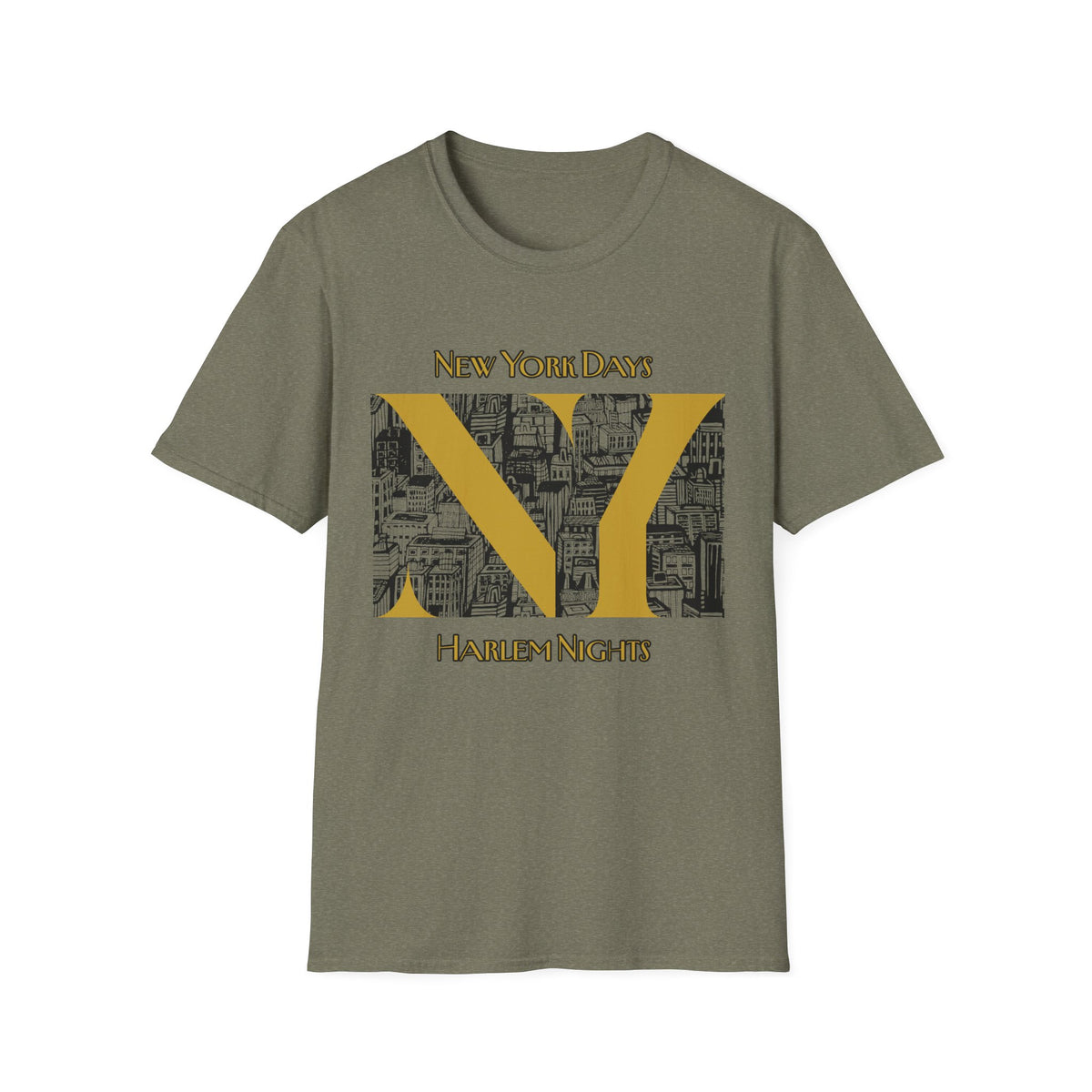 New York Days, Harlem Nights – M-Bodi Dezigns Premium Streetwear Tee